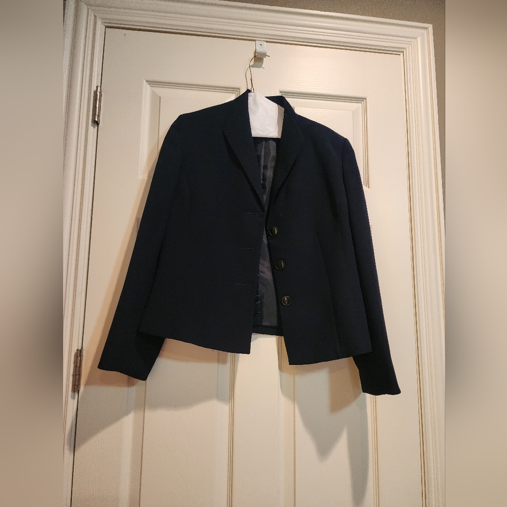 black suit jacket